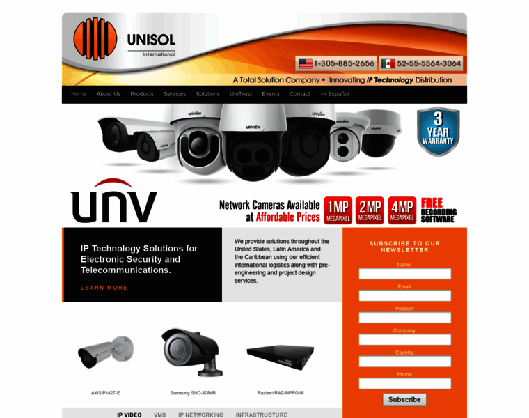 Unisolinternational.com thumbnail