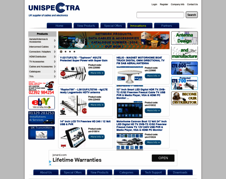 Unispectra.co.uk thumbnail