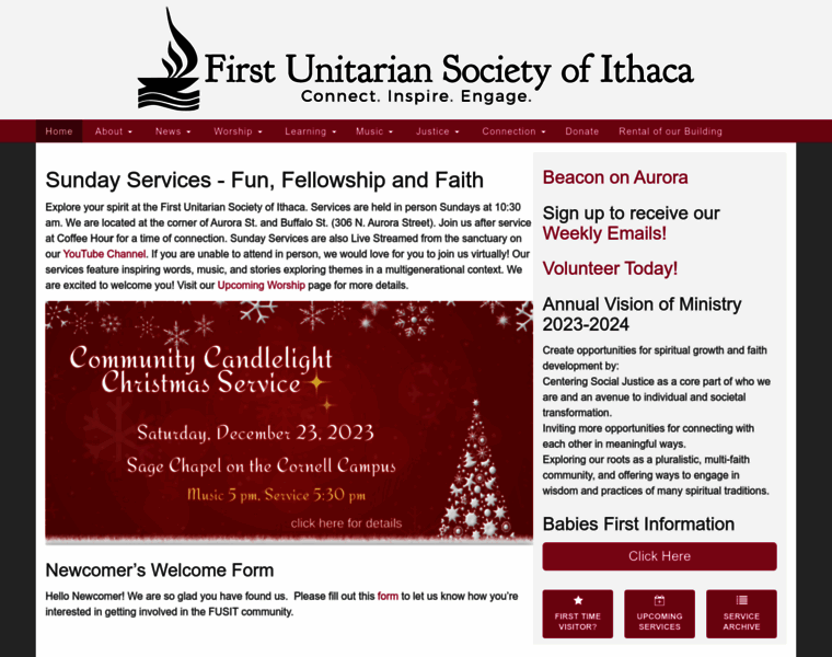Unitarian.ithaca.ny.us thumbnail