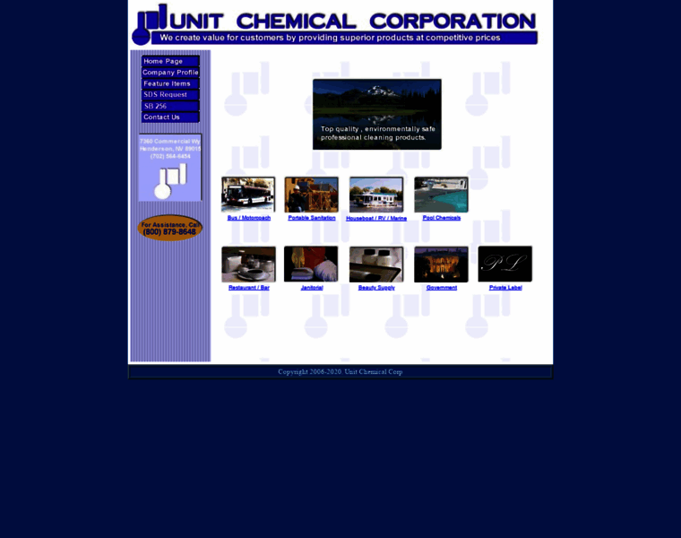 Unitchemical.com thumbnail