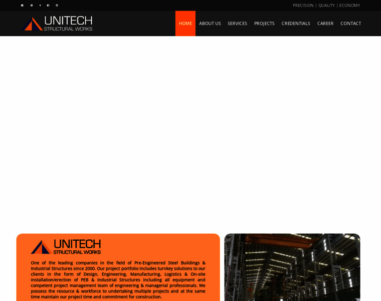 Unitechstructure.com thumbnail