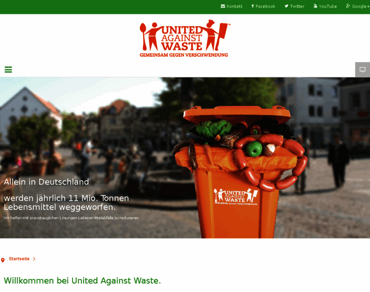 United-against-waste.de thumbnail