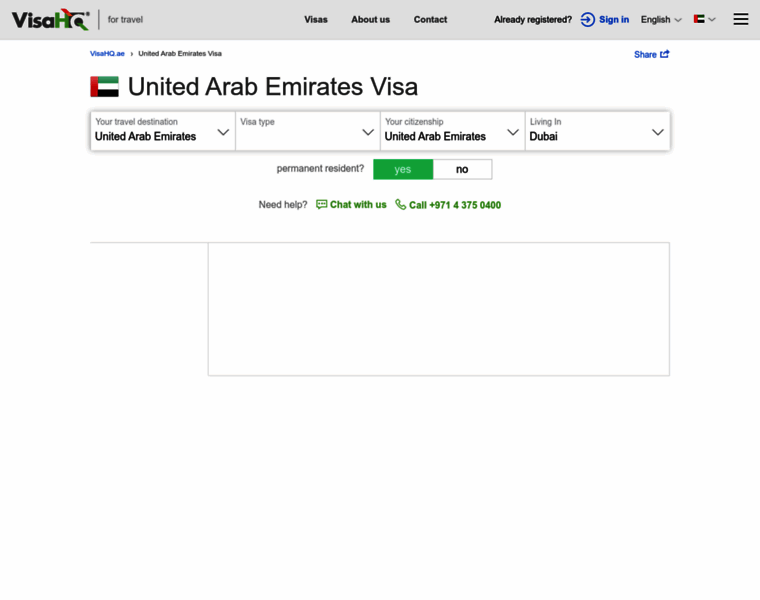 United-arab-emirates.visahq.ae thumbnail