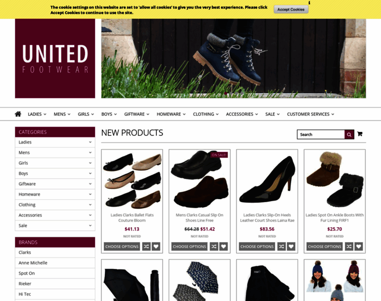 United-footwear.co.uk thumbnail