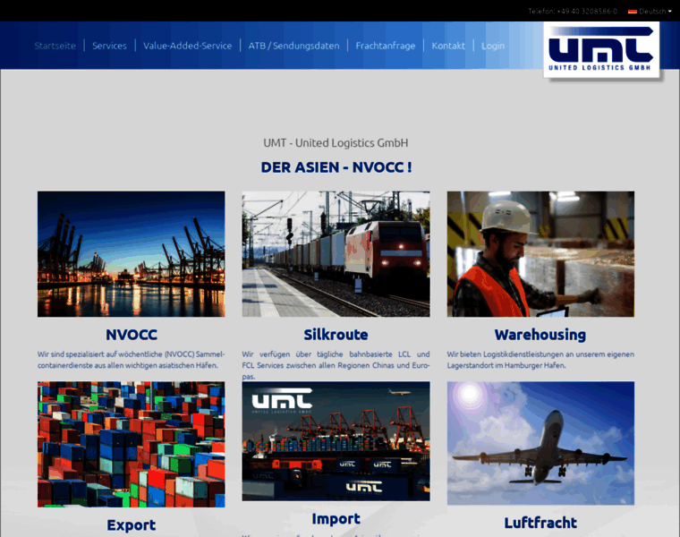 United-logistics.de thumbnail