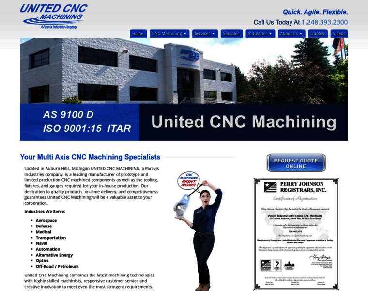 Unitedcncmachining.com thumbnail