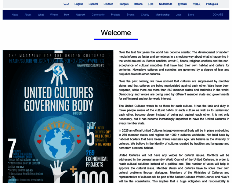 Unitedcultures.org thumbnail