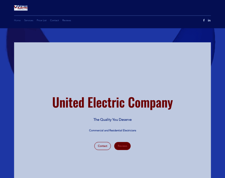 Unitedelectriccompanyinc.com thumbnail