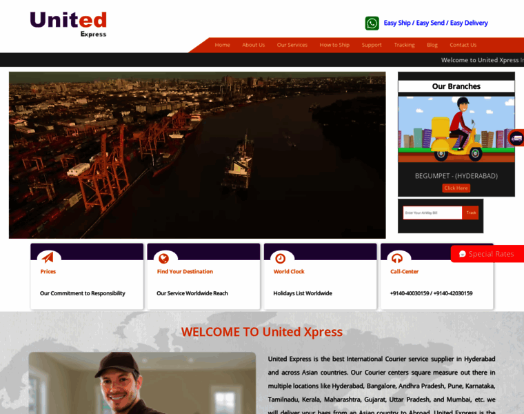 Unitedexpress.in thumbnail
