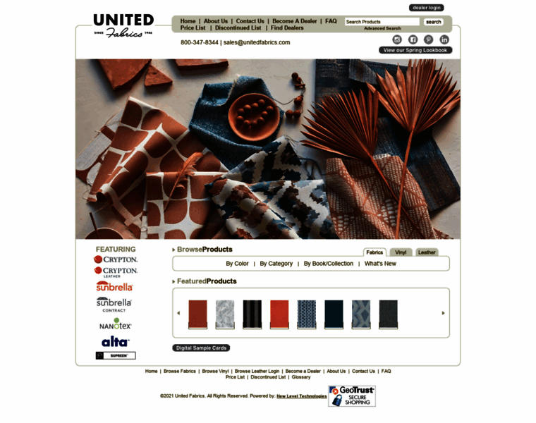 Unitedfabrics.com thumbnail