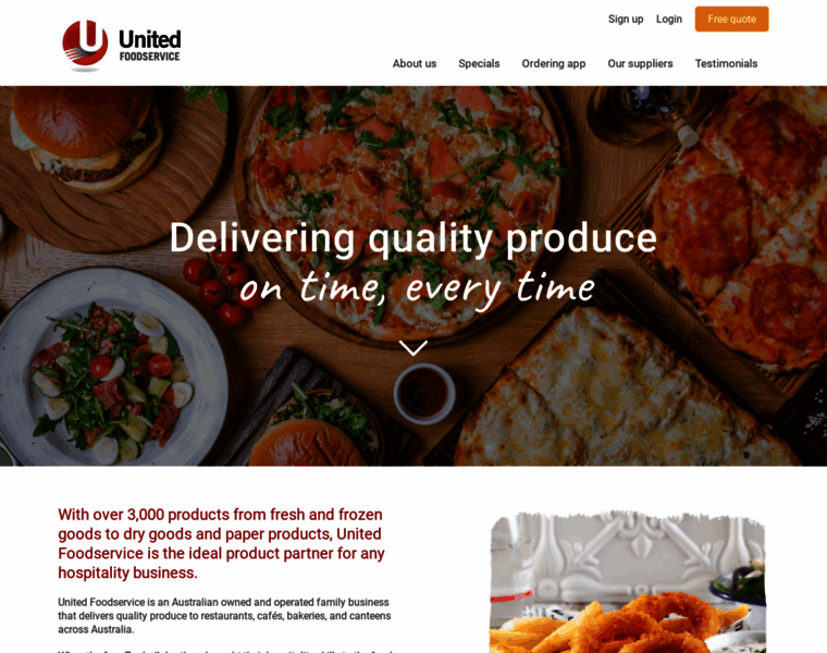 Unitedfoods.net.au thumbnail