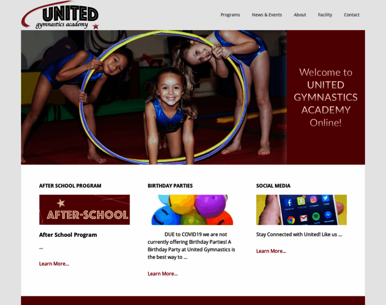Unitedgymnastics.com thumbnail
