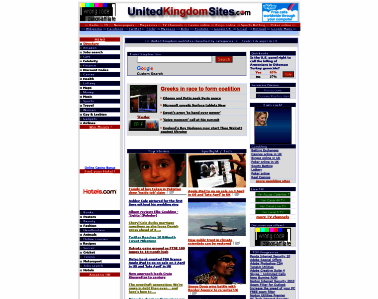Unitedkingdomsites.com thumbnail