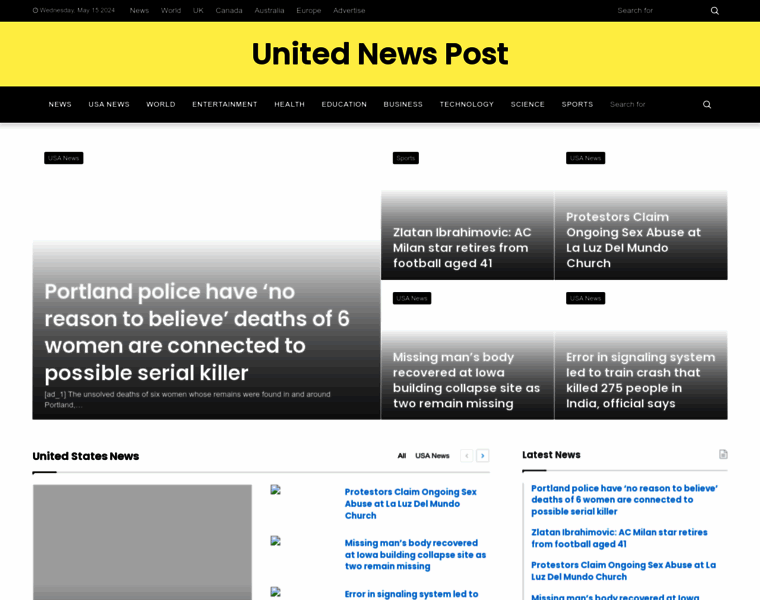 Unitednewspost.com thumbnail