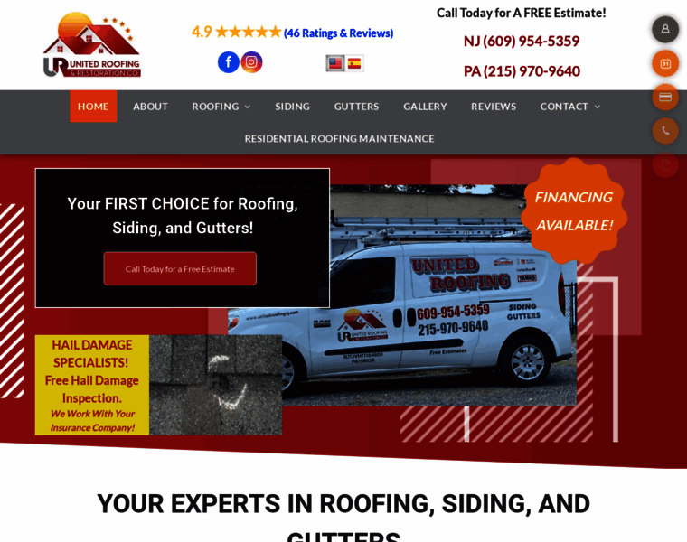 Unitedroofsnj.com thumbnail Unitedroofsnj.com thumbnail