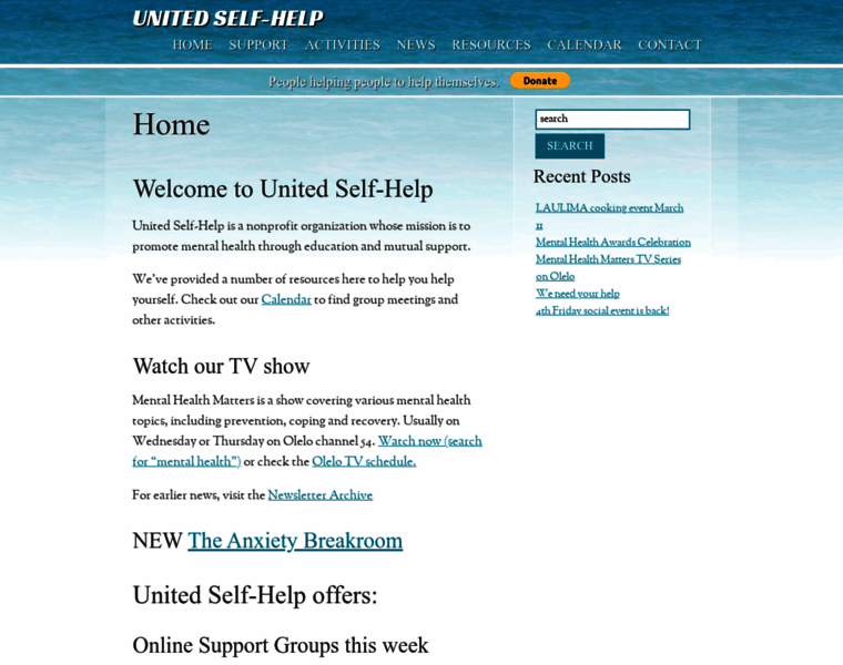 Unitedselfhelp.org thumbnail