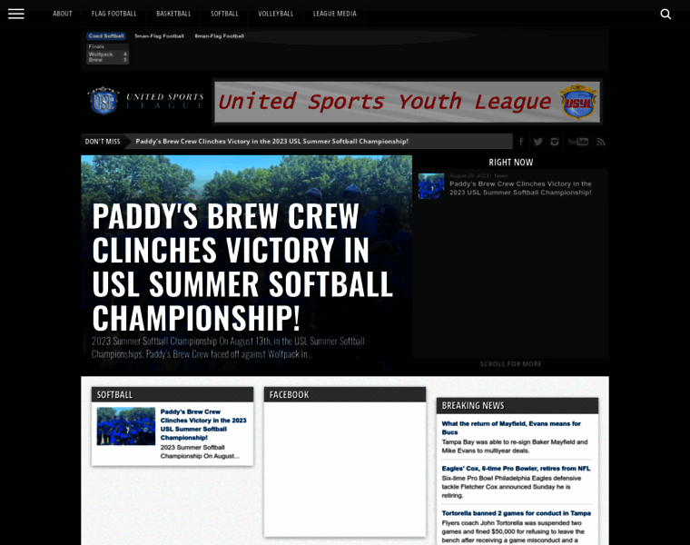 Unitedsportsleague.com thumbnail