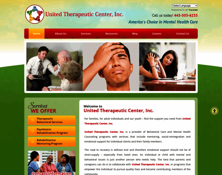 Unitedtherapeutic.com thumbnail