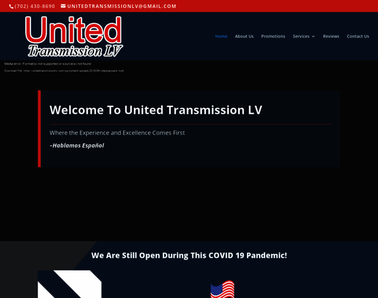 Unitedtransmissionlv.com thumbnail