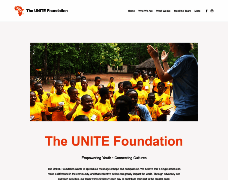 Unitefoundation.org thumbnail