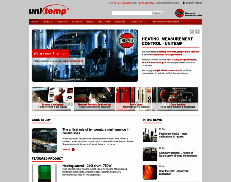 Unitemp.co.za thumbnail