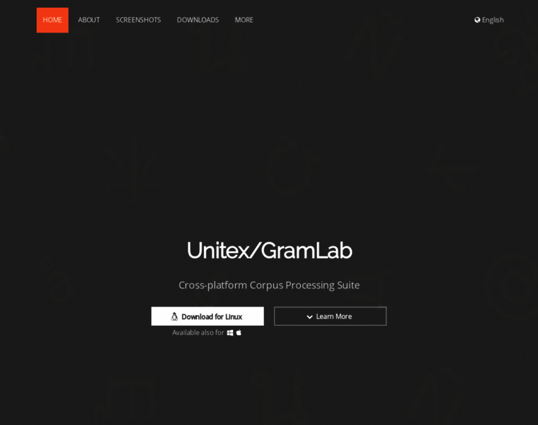 Unitexgramlab.org thumbnail