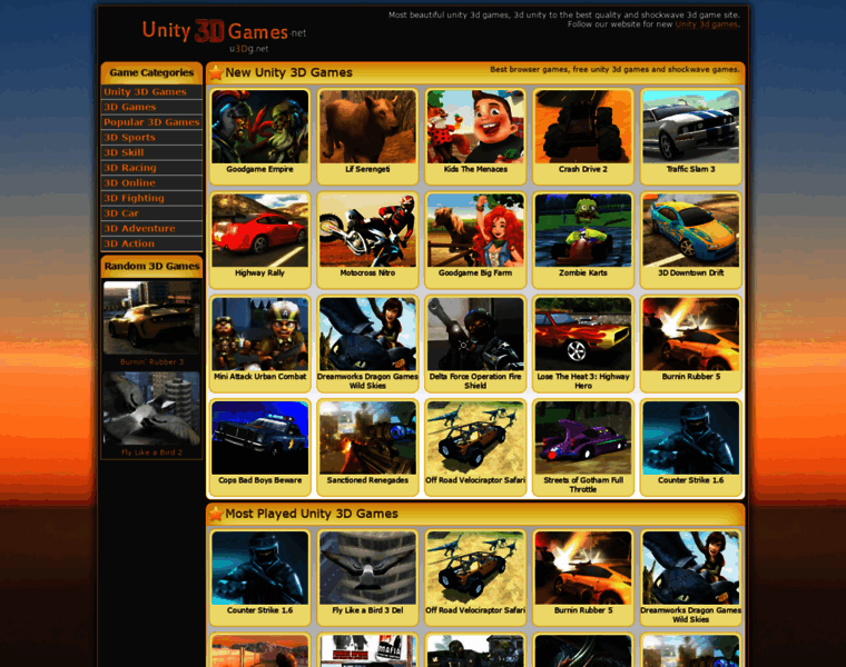 Unity3dgames.net thumbnail