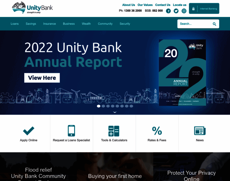 Unitybank.com.au thumbnail