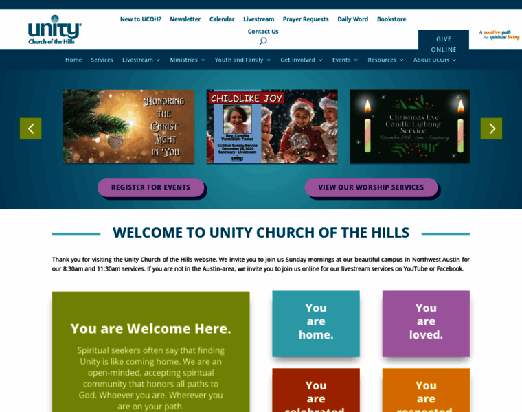 Unityhills.org thumbnail