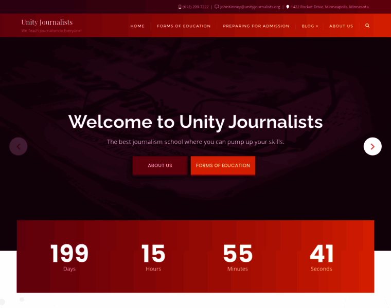 Unityjournalists.org thumbnail