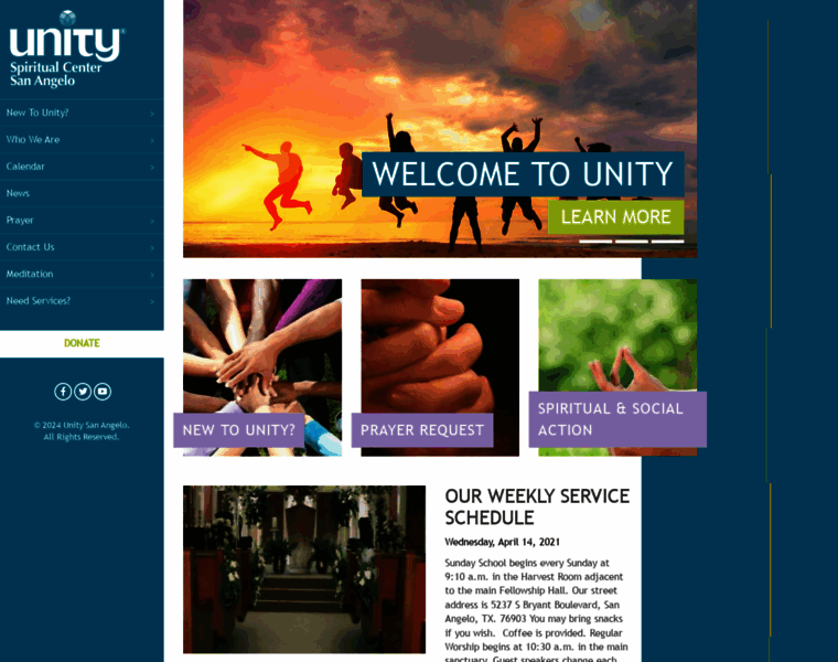 Unitysanangelo.org thumbnail