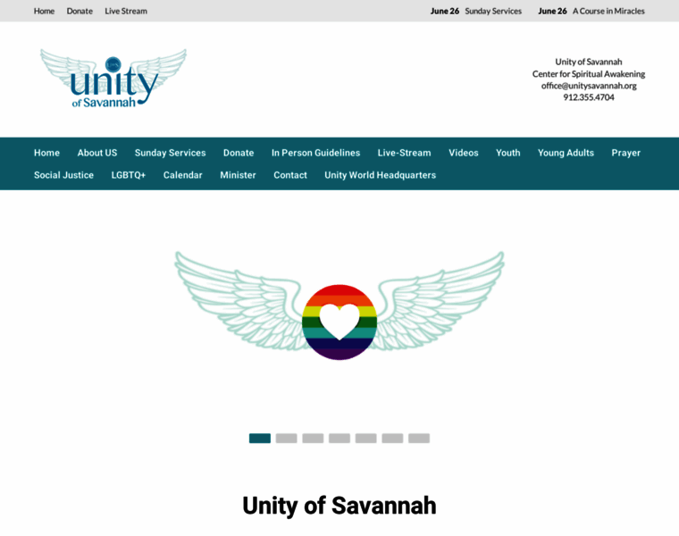 Unitysavannah.org thumbnail