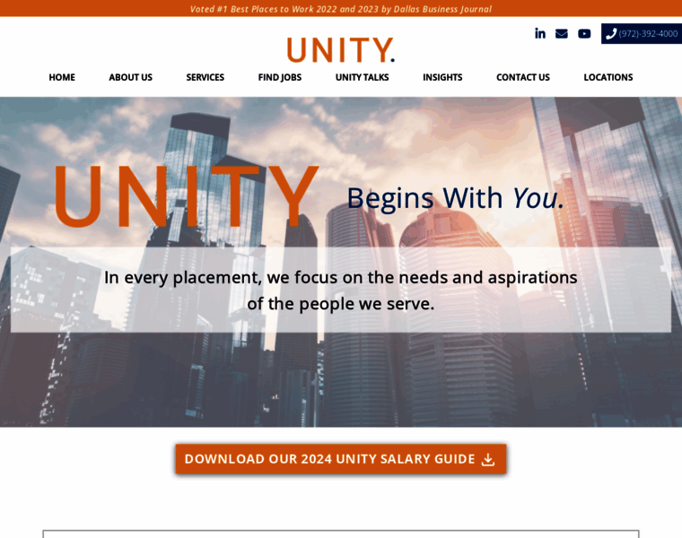 Unitysearch.com thumbnail