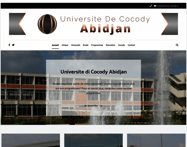 Univ-cocody.ci thumbnail
