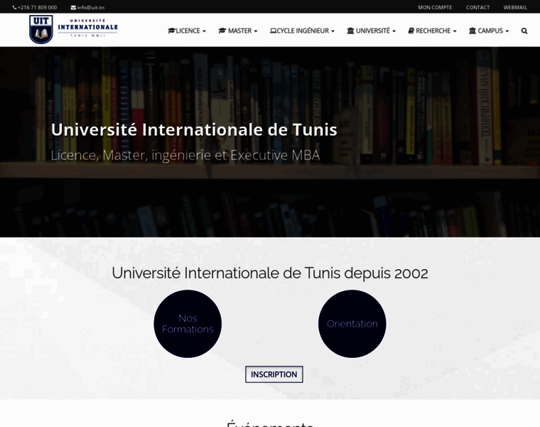 Univ-internationale.com thumbnail