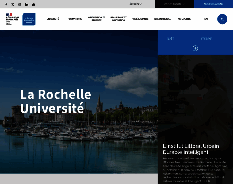 Univ-larochelle.fr thumbnail