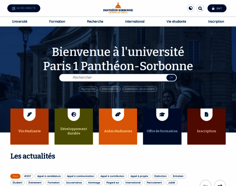 Univ-paris1.fr thumbnail