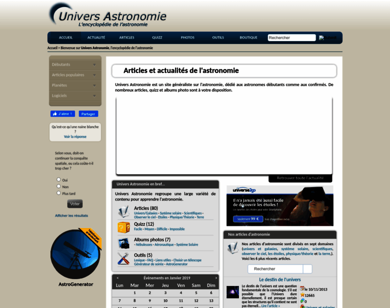 Univers-astronomie.fr thumbnail