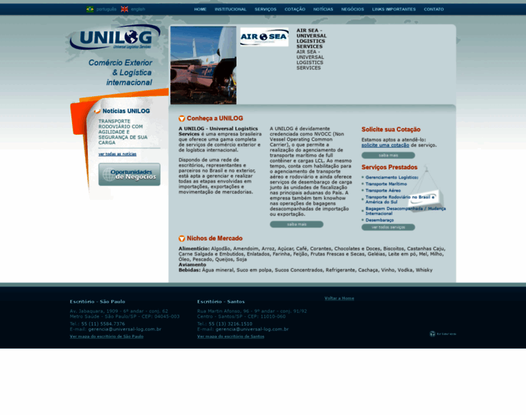 Universal-log.com.br thumbnail