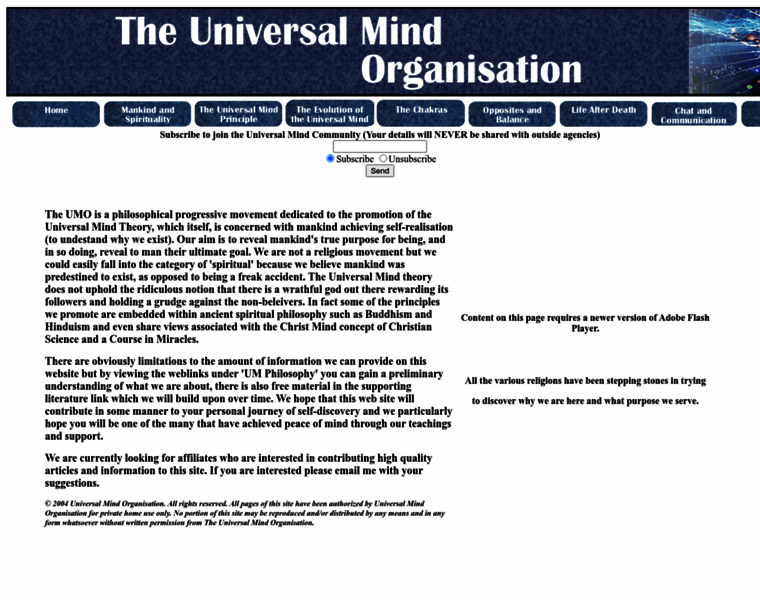 Universal-mind.org thumbnail