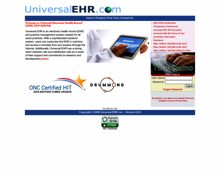 Universalehr.com thumbnail