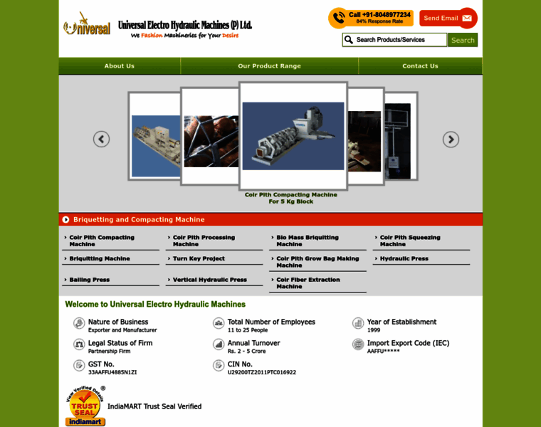 Universalelectrohydraulics.com thumbnail