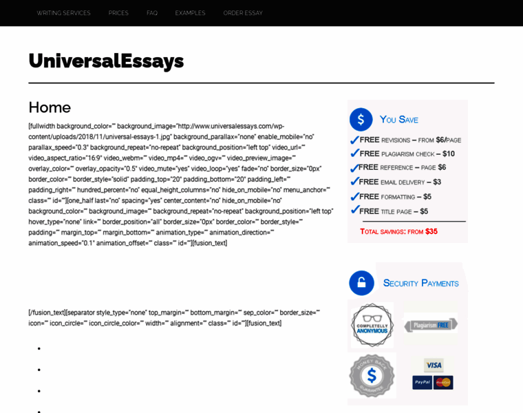 Universalessays.com thumbnail