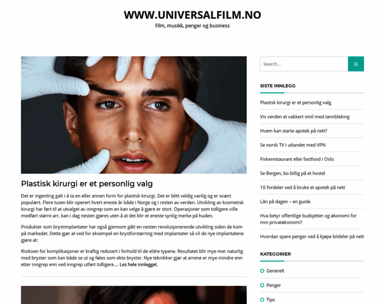 Universalfilm.no thumbnail