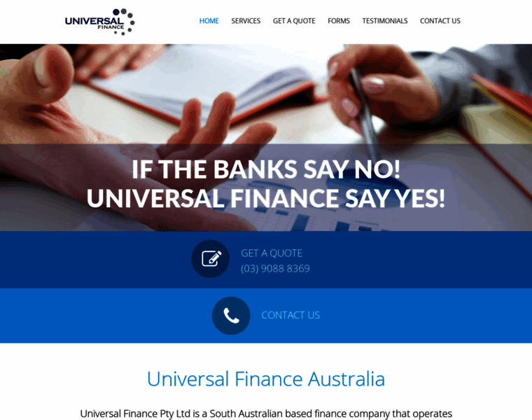 Universalfinance-difficultloanspecialistsadelaide.com.au thumbnail