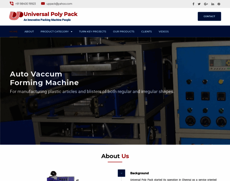 Universalpolypack.com thumbnail