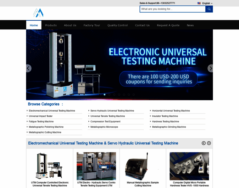 Universaltesting-machine.com thumbnail