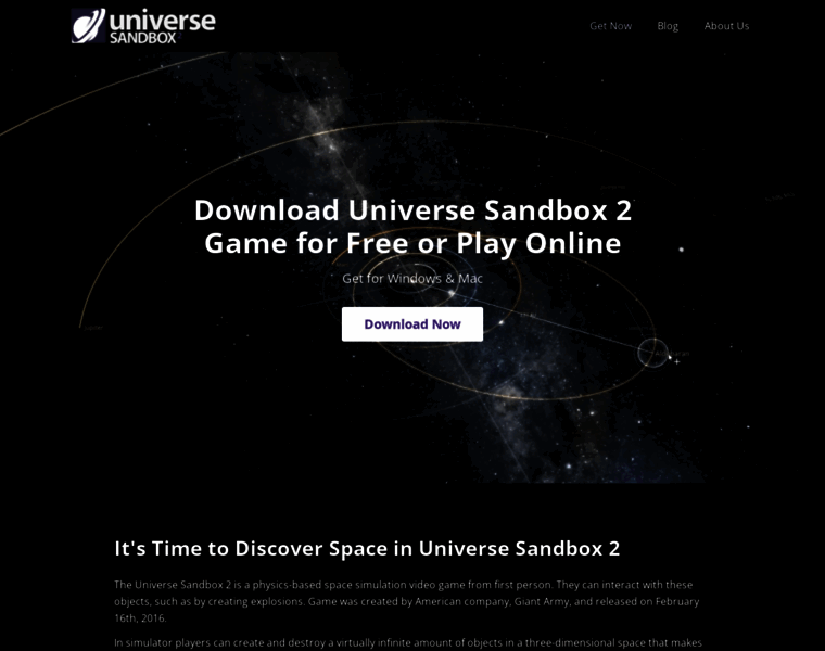 Universesandbox2free.com thumbnail