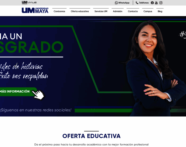 Universidadmaya.edu.mx thumbnail