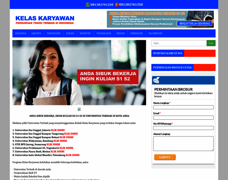 Universitaskelaskaryawan.com thumbnail